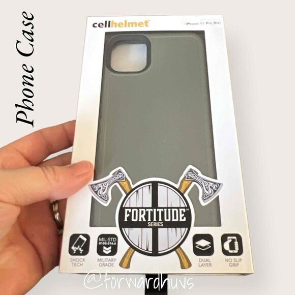 Cellhelmet Fortitude Pro Series For Apple IPhone 11 Pro Max - Olive Drab Green - Picture 1 of 8